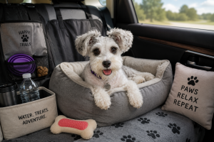 Schnauzer Car Ride