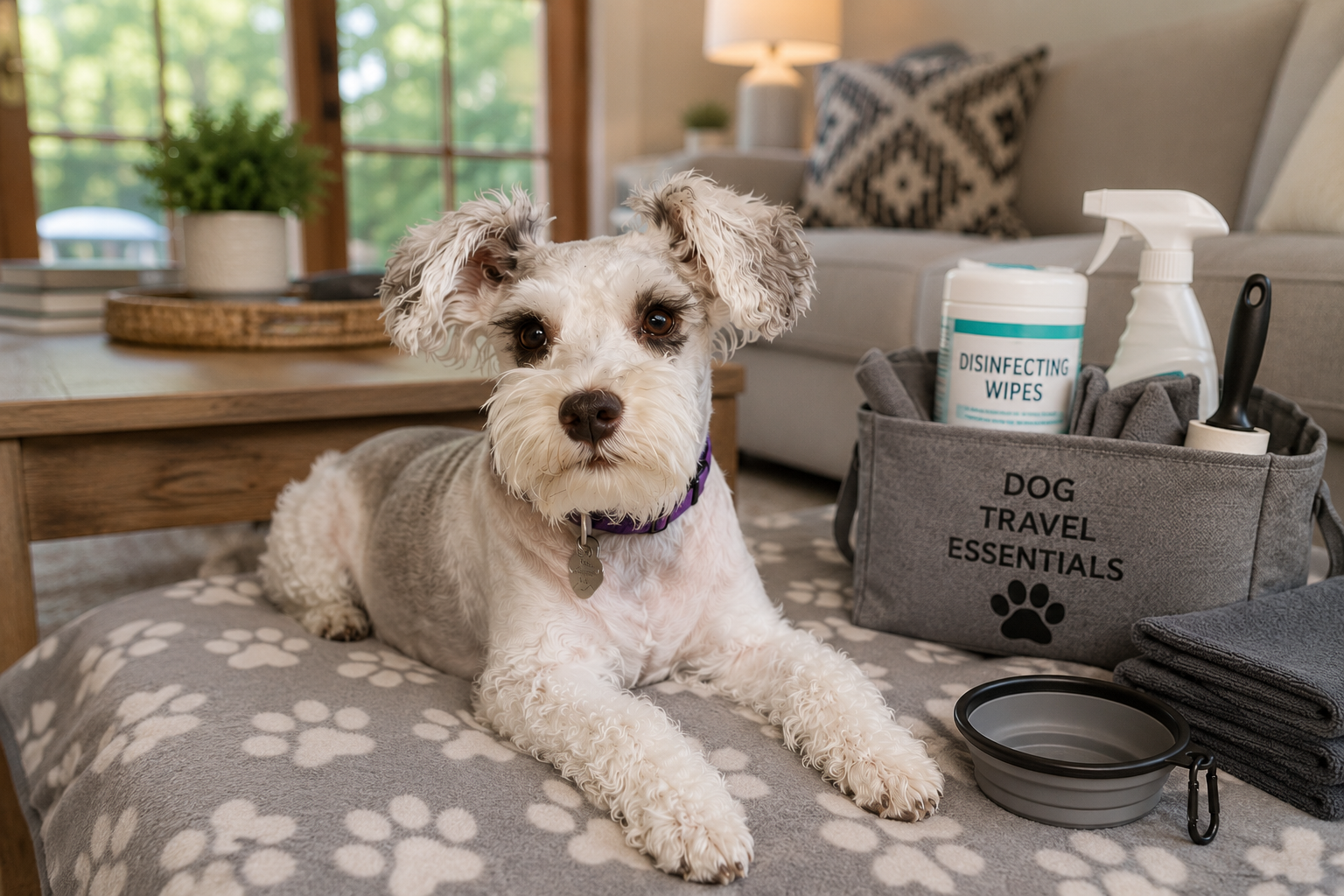 How We Keep Vacation Rentals Clean When Traveling With a Dog